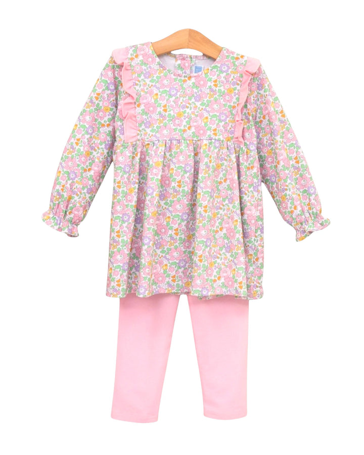 A toddler girl&