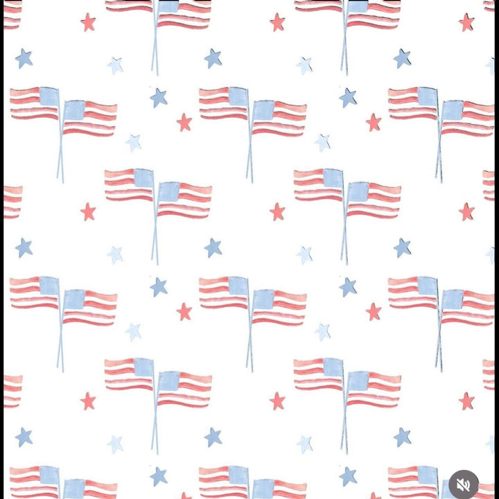Conrad Shorts Red &amp; Blue Our Country