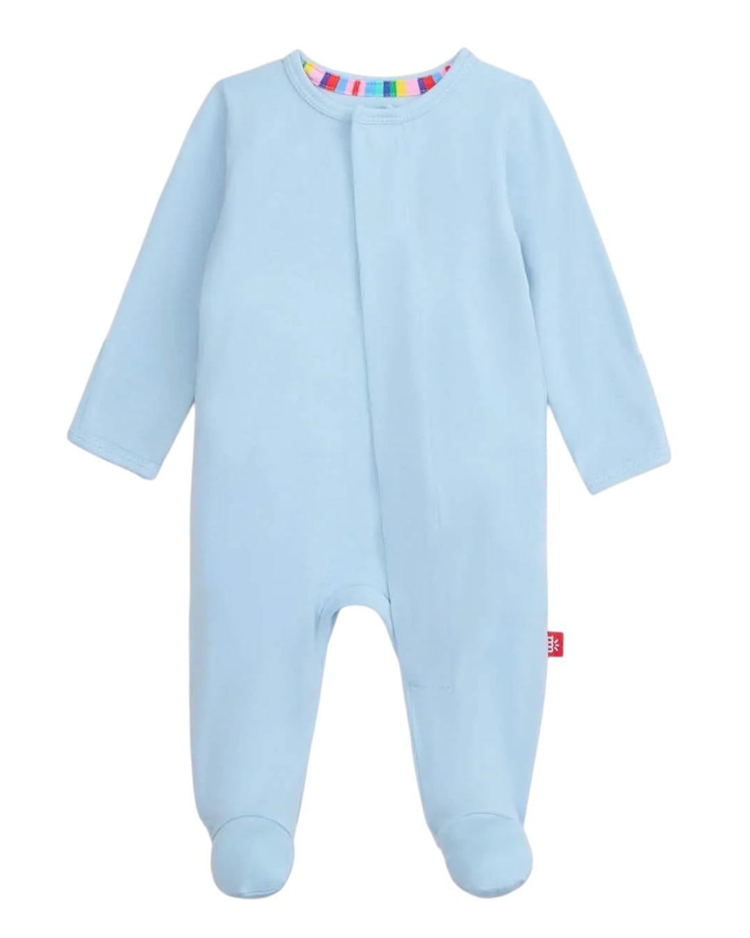  Baby Blue Modal Magnetic Footie, That Store, front