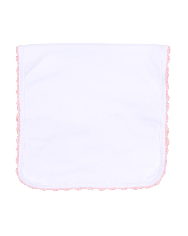 Baby Joy Crochet Trim Burp Cloths