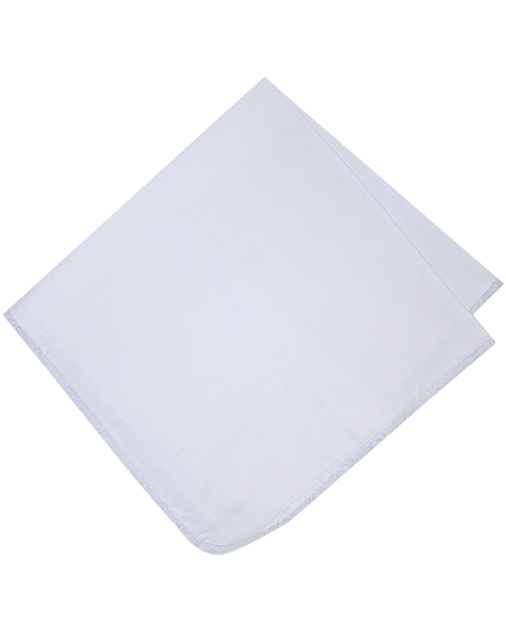 Baby Lace Blanket-White