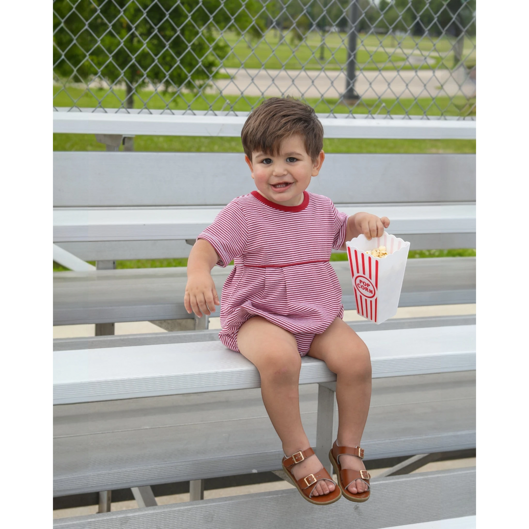 Bentley Game Day Boys Bubble- Crimson Stripe, That Store, child 2