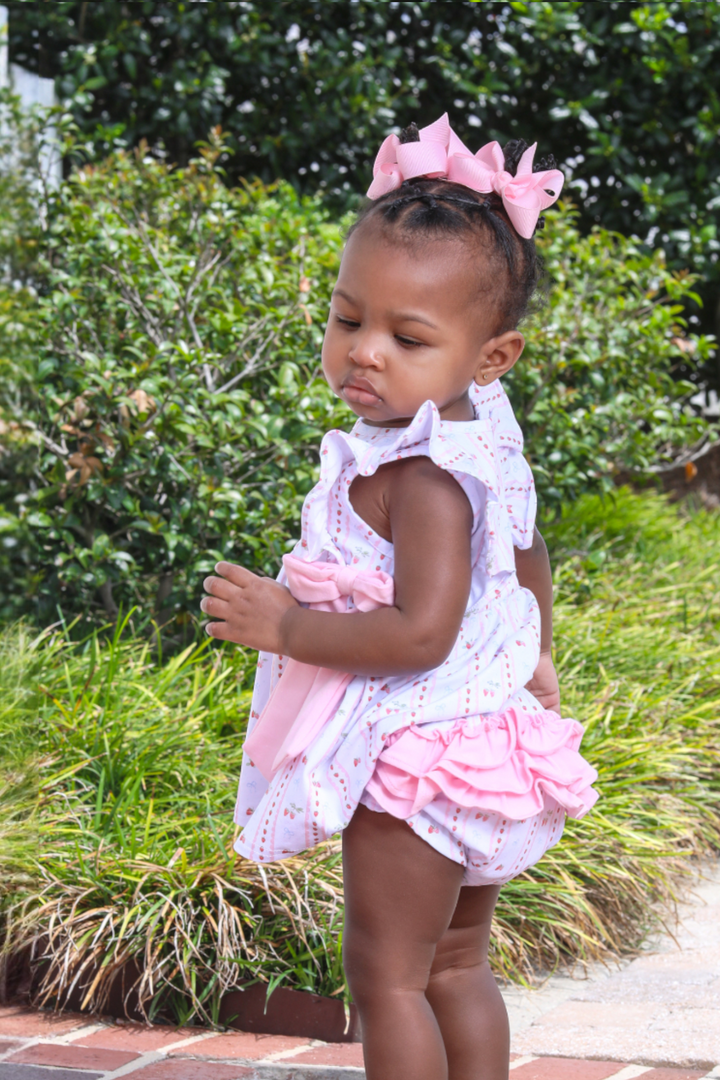 Berry Sweet Pink Girls Diaper Set *PRE-ORDER