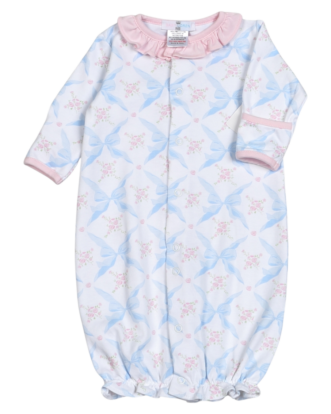 Blue Bows Pima Girls Converter, That Store, front