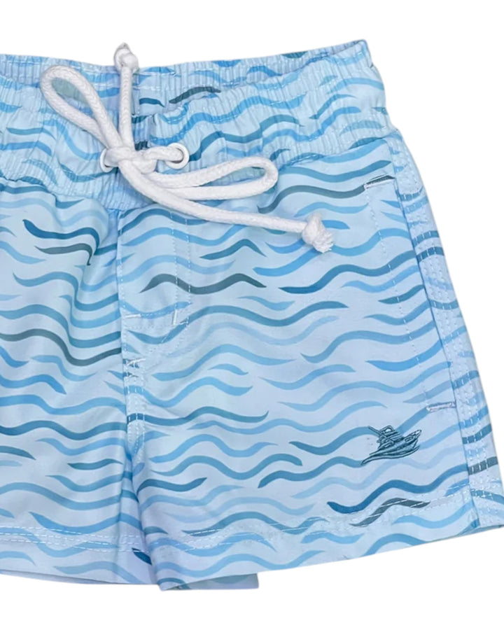 Blue Waves Boys Blue Swim Trunk, That Store, close
