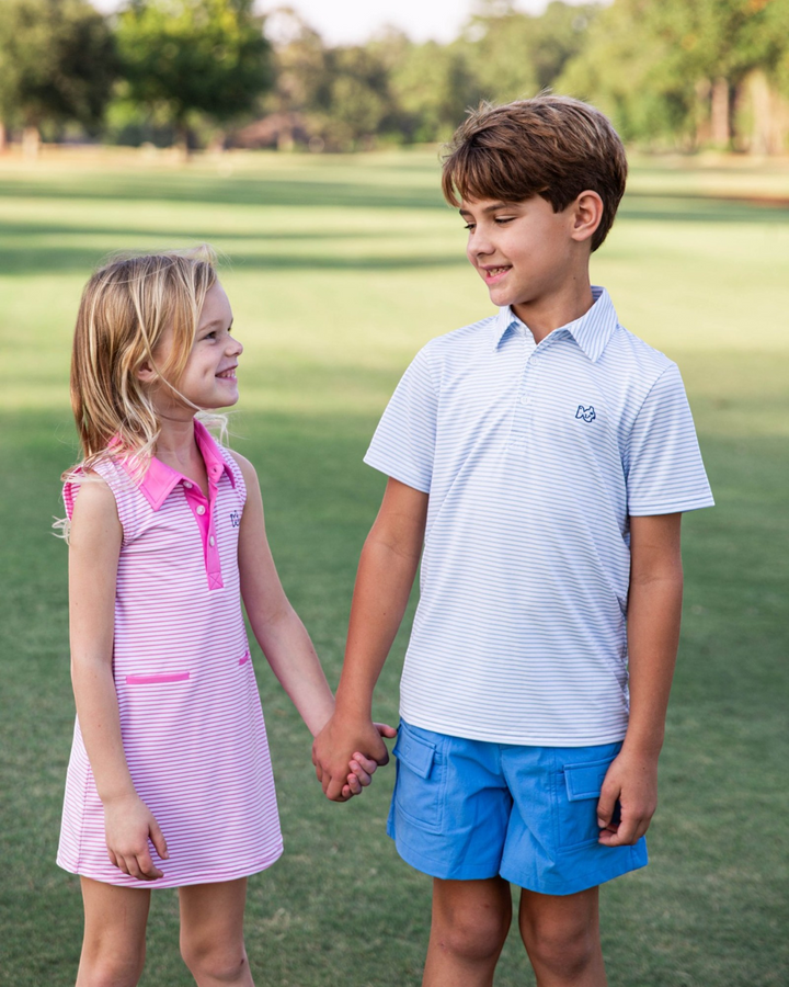 Boys' Inshore Performance Short: Marina Blue, That Store, child 3