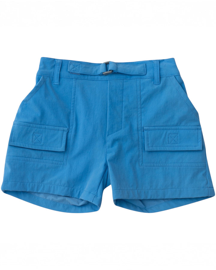 Boys' Inshore Performance Short: Marina Blue, That Store, front