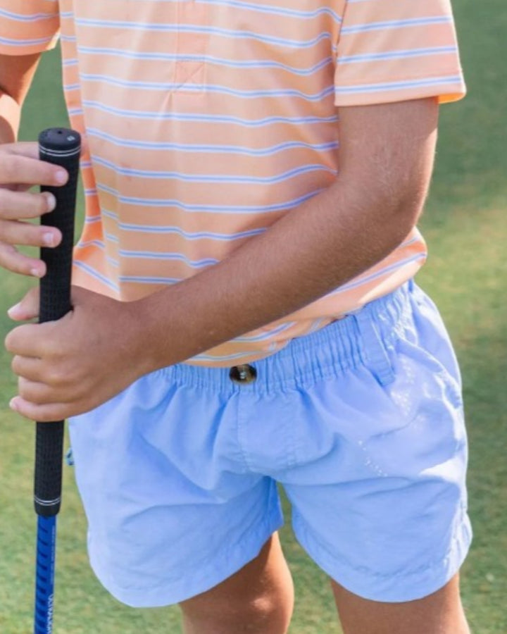 Boys' Outrigger Performance Shorts - UPF 50+ Durable Everyday Short: Windsurfer Blue, that store, child 