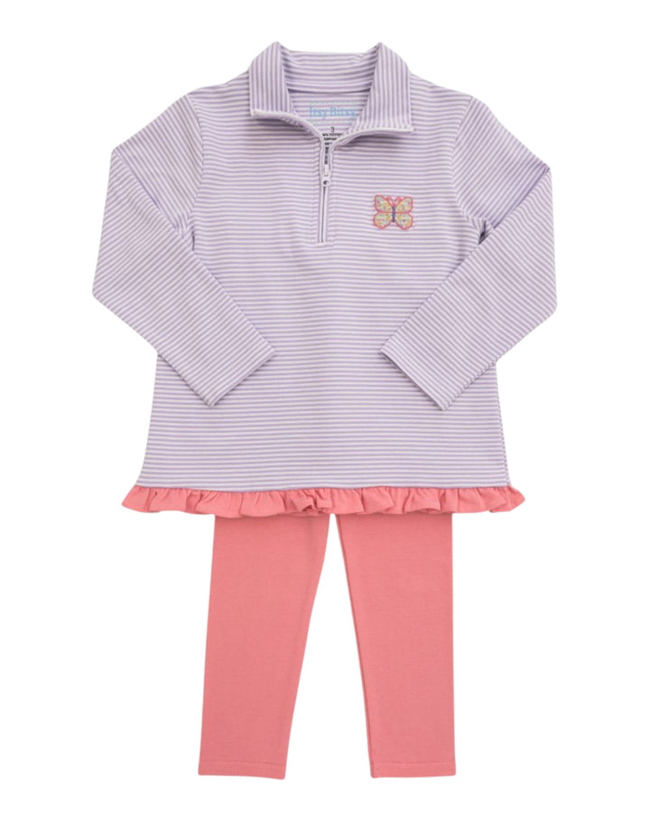 A toddler girl&