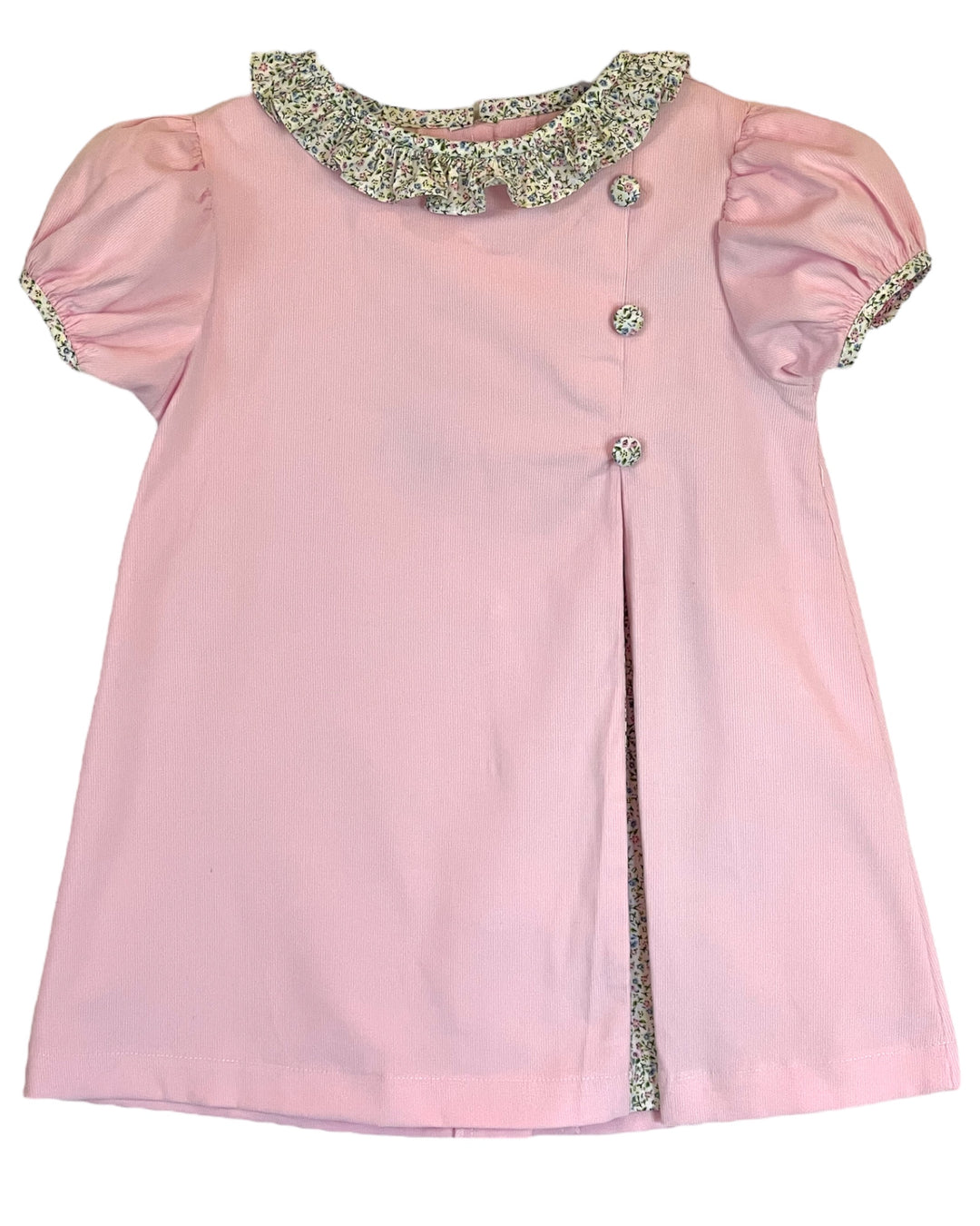 Aria Spring Floral Apron Dress, front