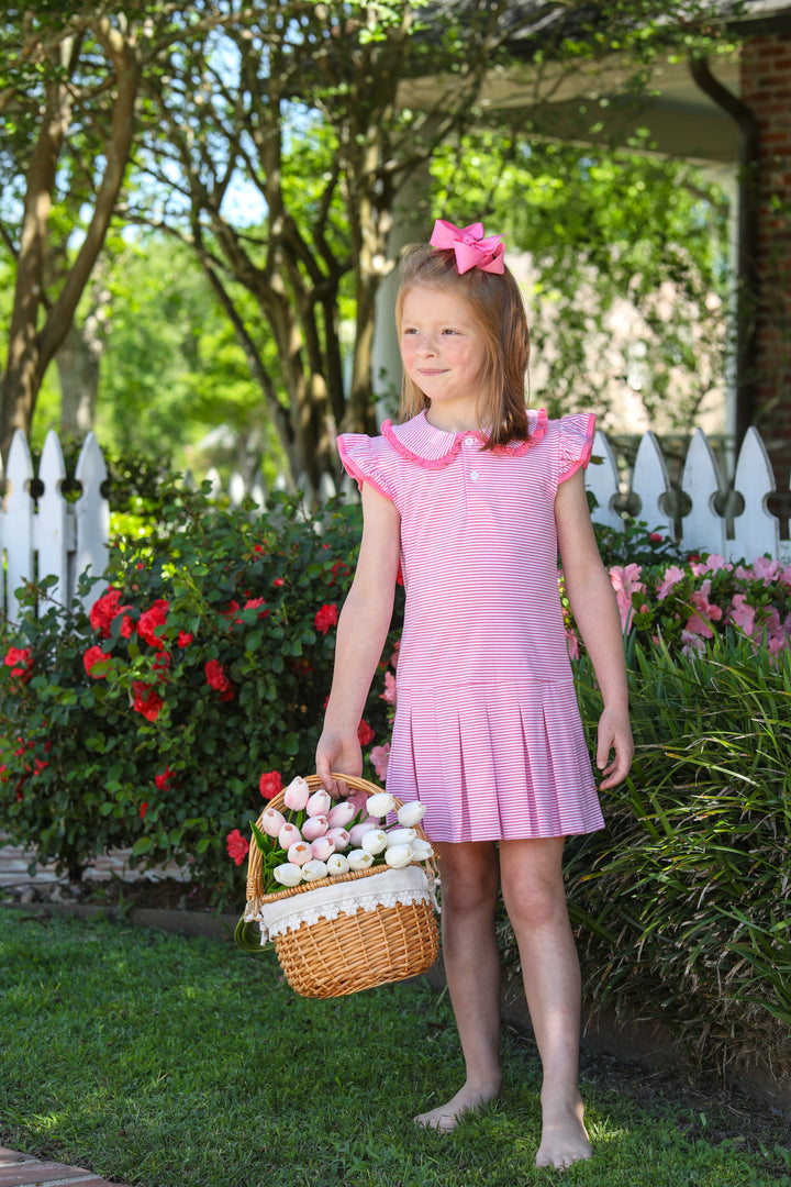 Camilla Dress- Pink Stripe, Shop That Store, child 1