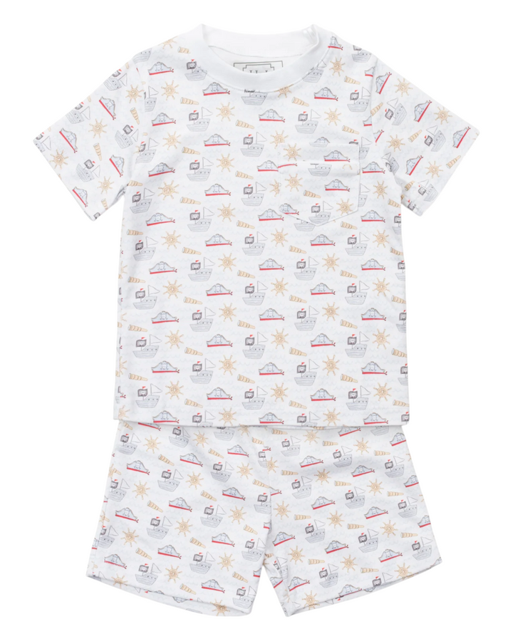 Charles Boys' Short Set - Pirates, That Store, front