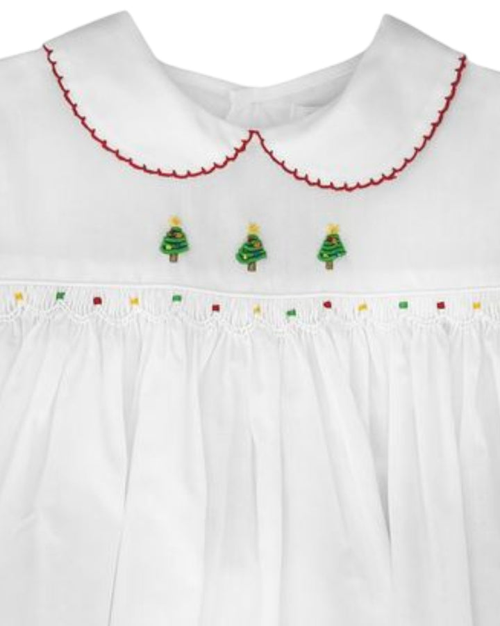 Christmas Tree White Dress