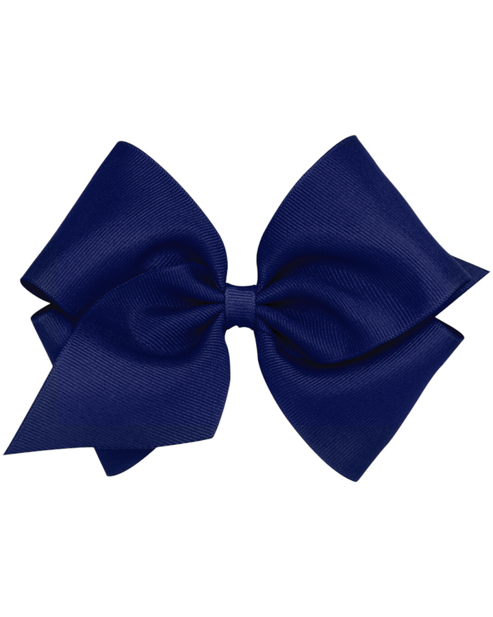Classic Grosgrain Alligator Clip Hair Bow- Small, light blue