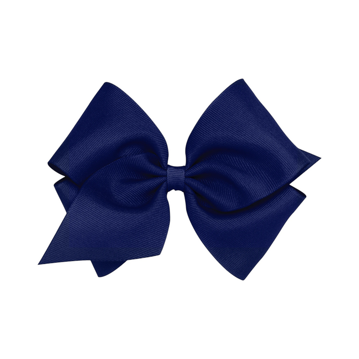 Classic Grosgrain Alligator Clip Hair Bow- Small, light blue