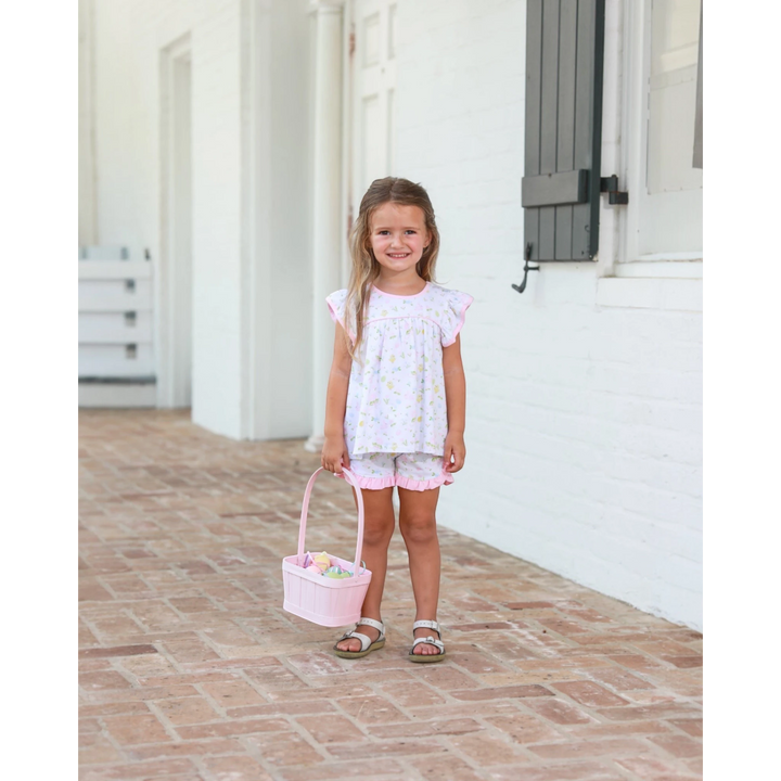 Cottontail Pink Girls Ruffle Play Set