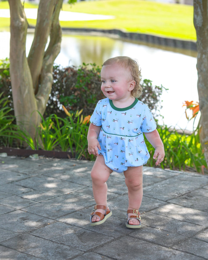 Ducks in a Row Green & Blue Boys Bubblle, that store, child 