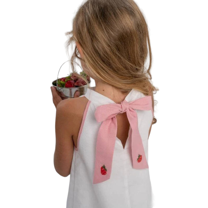 The Oaks Apparel Strawberry Jewel Dress - ShopThatStore.com, back
