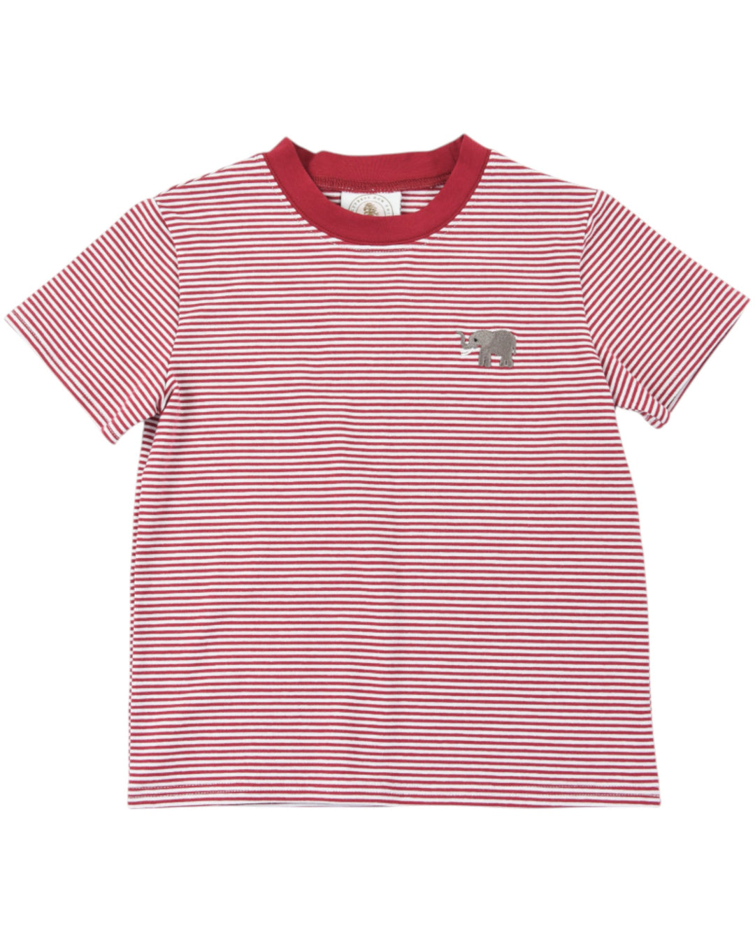 Fan Zone Boys Crew Tee: Dark Red, that store