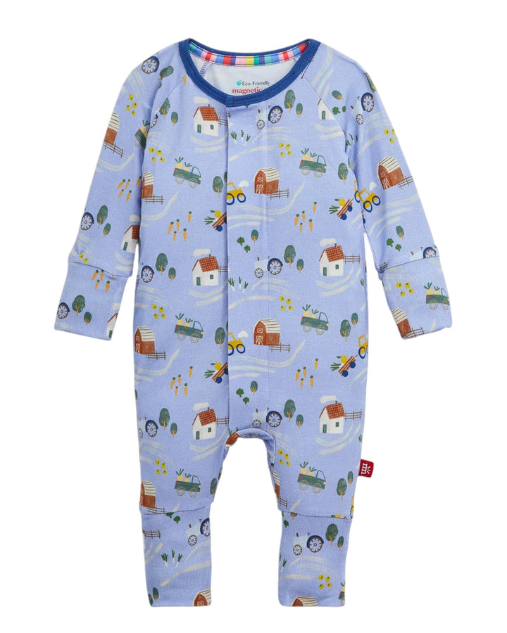 Farm To Cradle Modal Magnetic Convertible Boys Coverall, that store