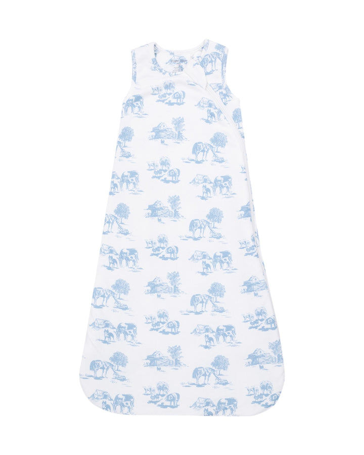 Farm Toile - Blue - Sleep Bag, That Store, front