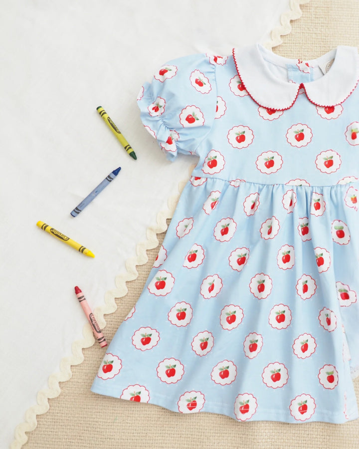 First Day Girls Collins Classic Blue Dress, That Store, close