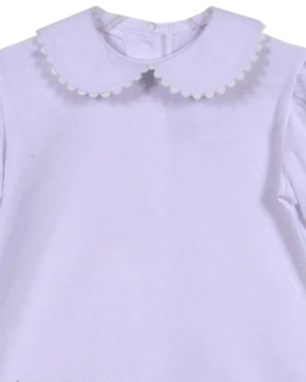 Funtasia Too Knit Short Sleeve Ric Rac Blouse, That Store, close up