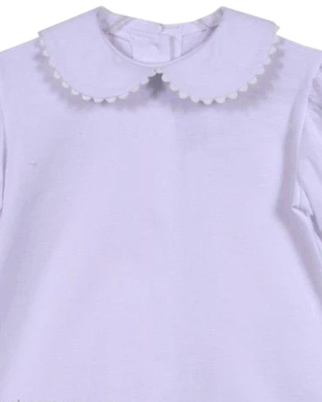 Funtasia Too Knit Short Sleeve Ric Rac Blouse, That Store, close up