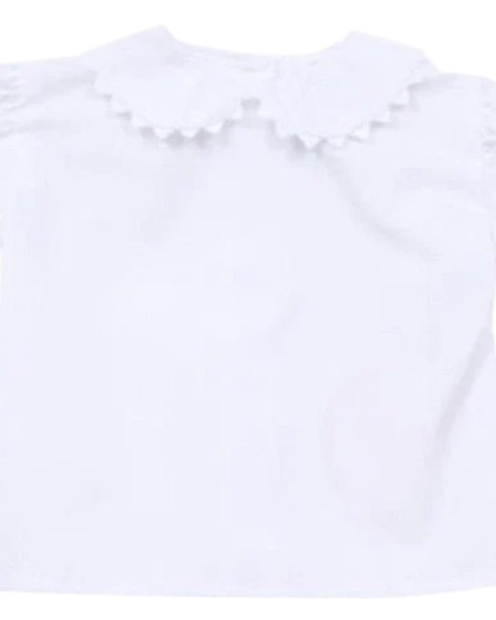 Funtasia Too Short Sleeve Blouse With Ric Rac, Shop That Store, close up