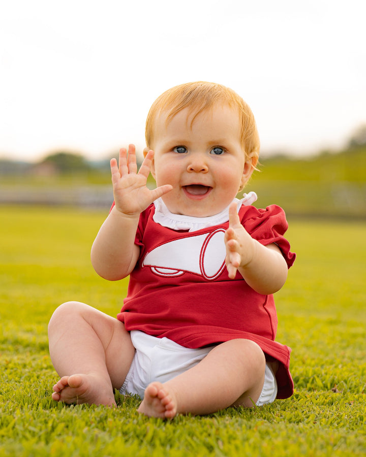 Game Day Girls Bloomer Set: Burgundy, That  Store, child