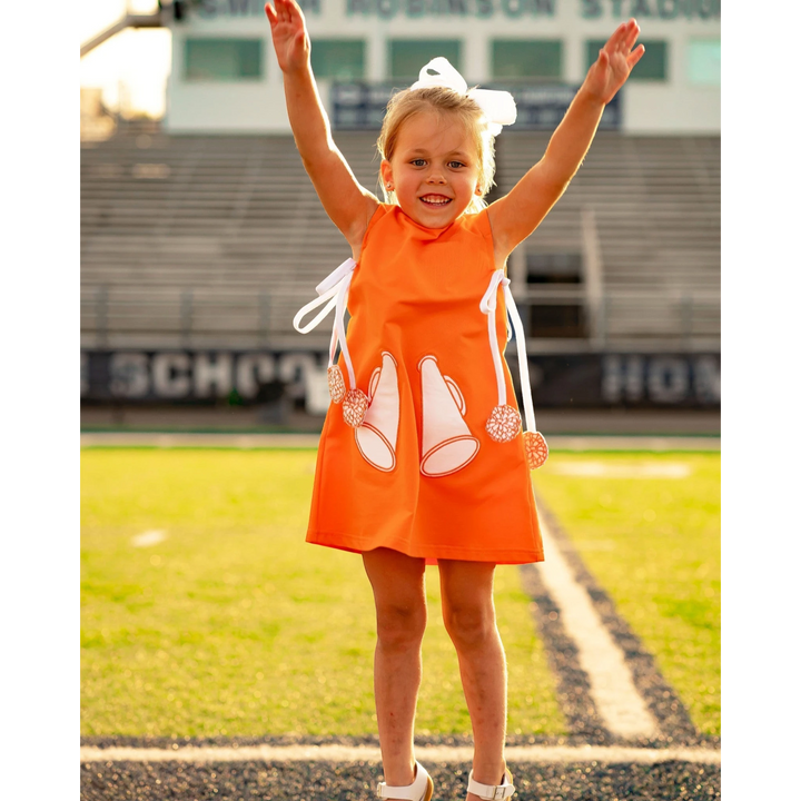 Game Day Girls Jumper: Orange, Shop That Store, child 1