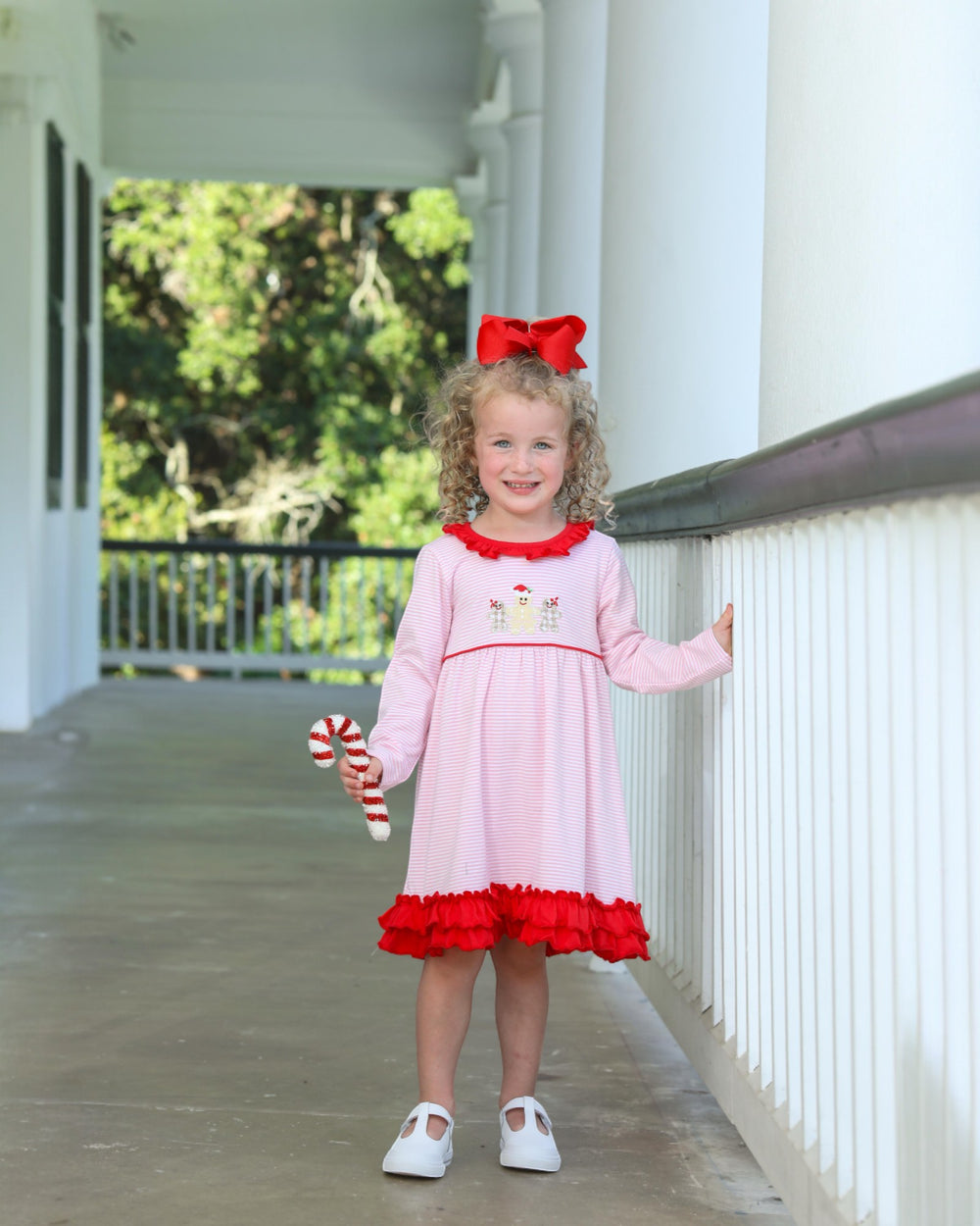 Gingerbread Pink Stripe Dress, That Store, child