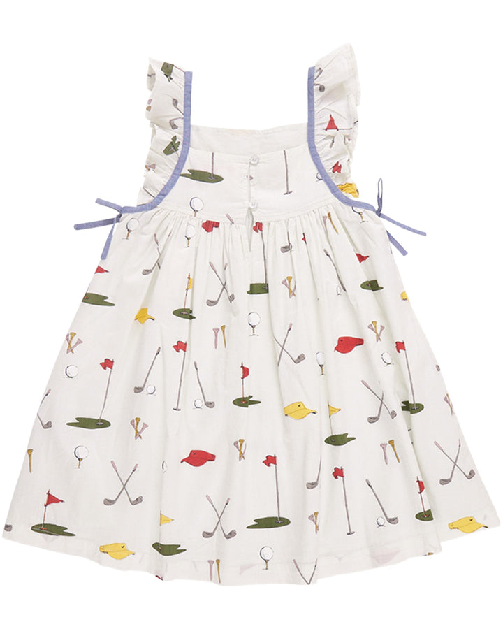Girls Ailee Dress - Golf Tournament, That Store, back