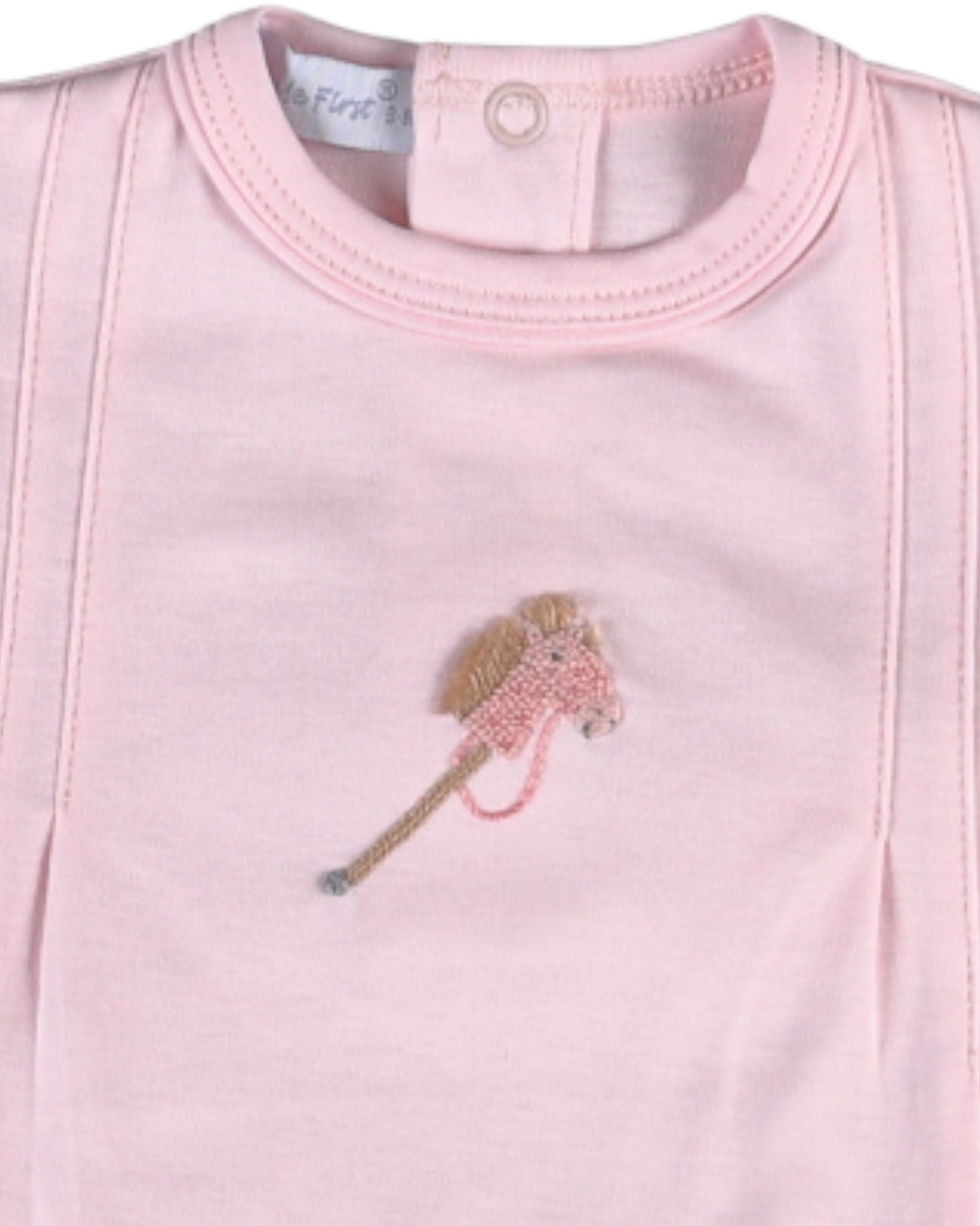 Hobby Horse Hand Embroidery Pink Girls Bubble *PRE-ORDER