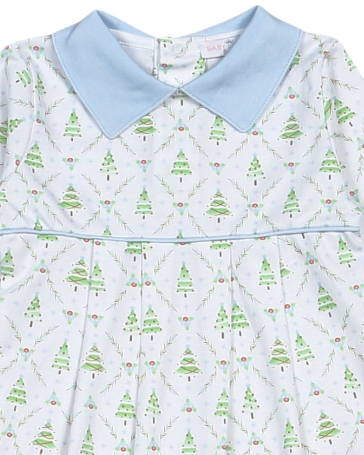 Holy Night Pima Boys Romper