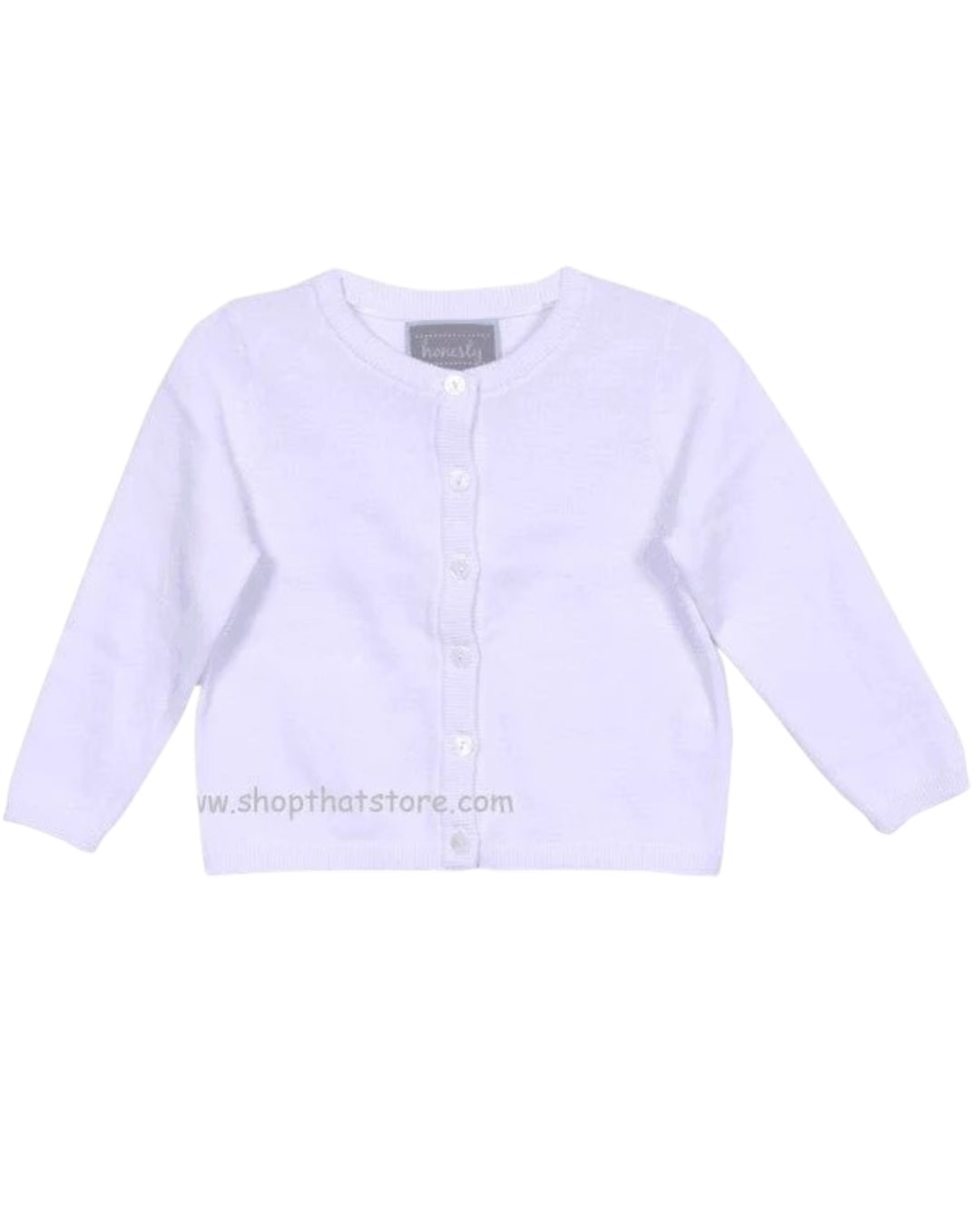 Honesty White Sweater, Shop That Store, front