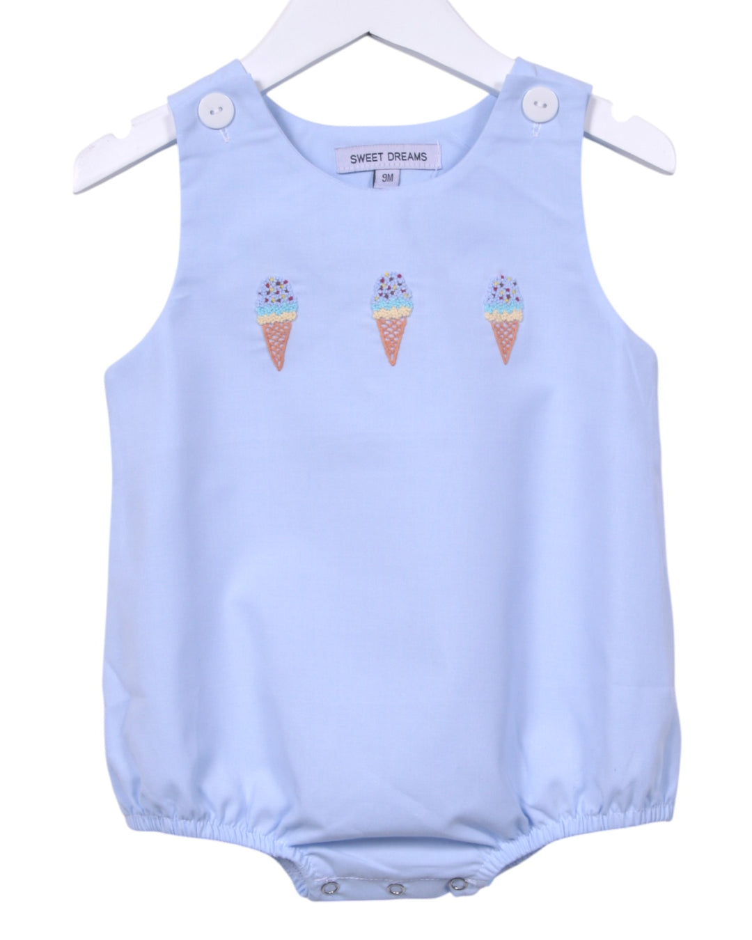 Ice Cream Embroidered Blue Bubble, That Store, front