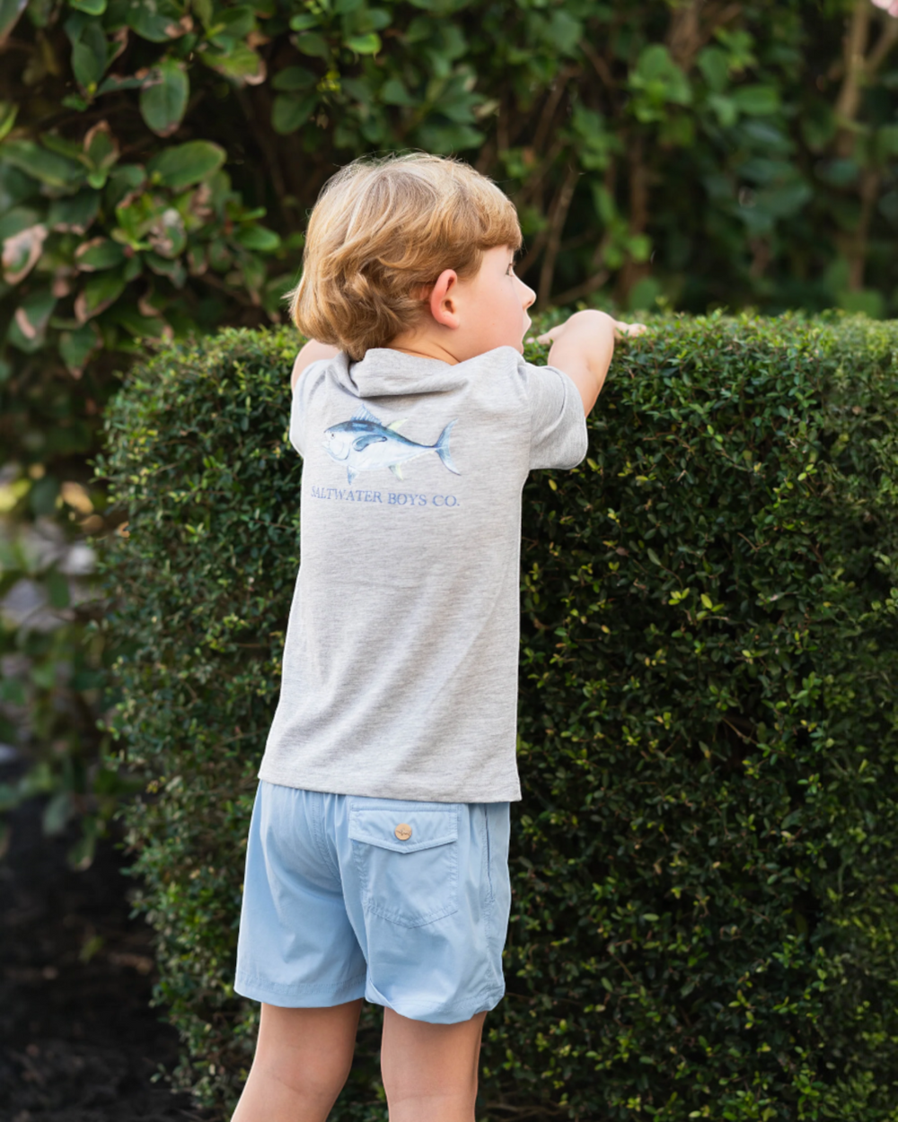 Inlet Performance Boys Shorts: Navy, That Store, child