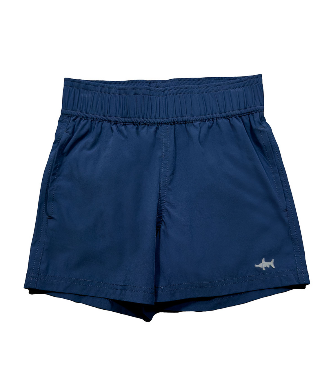 Inlet Performance Boys Shorts: Navy, That Store, front
