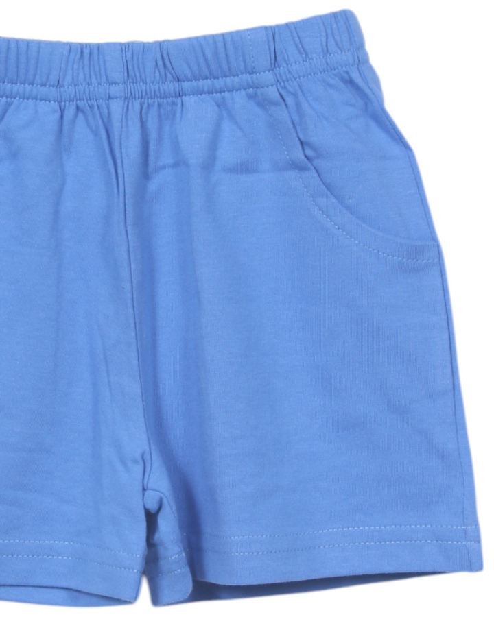 Jersey Boys Shorts With Front Pockets- Chambray, That Store, close up