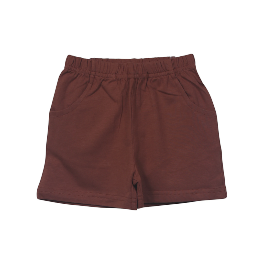 Jersey Boys Shorts With Front Pockets- Mocha, That Store, front