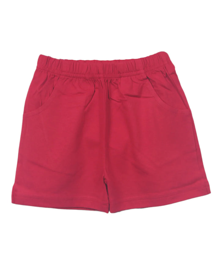 Jersey Boys Shorts With Front Pockets- Red, shop that store, front