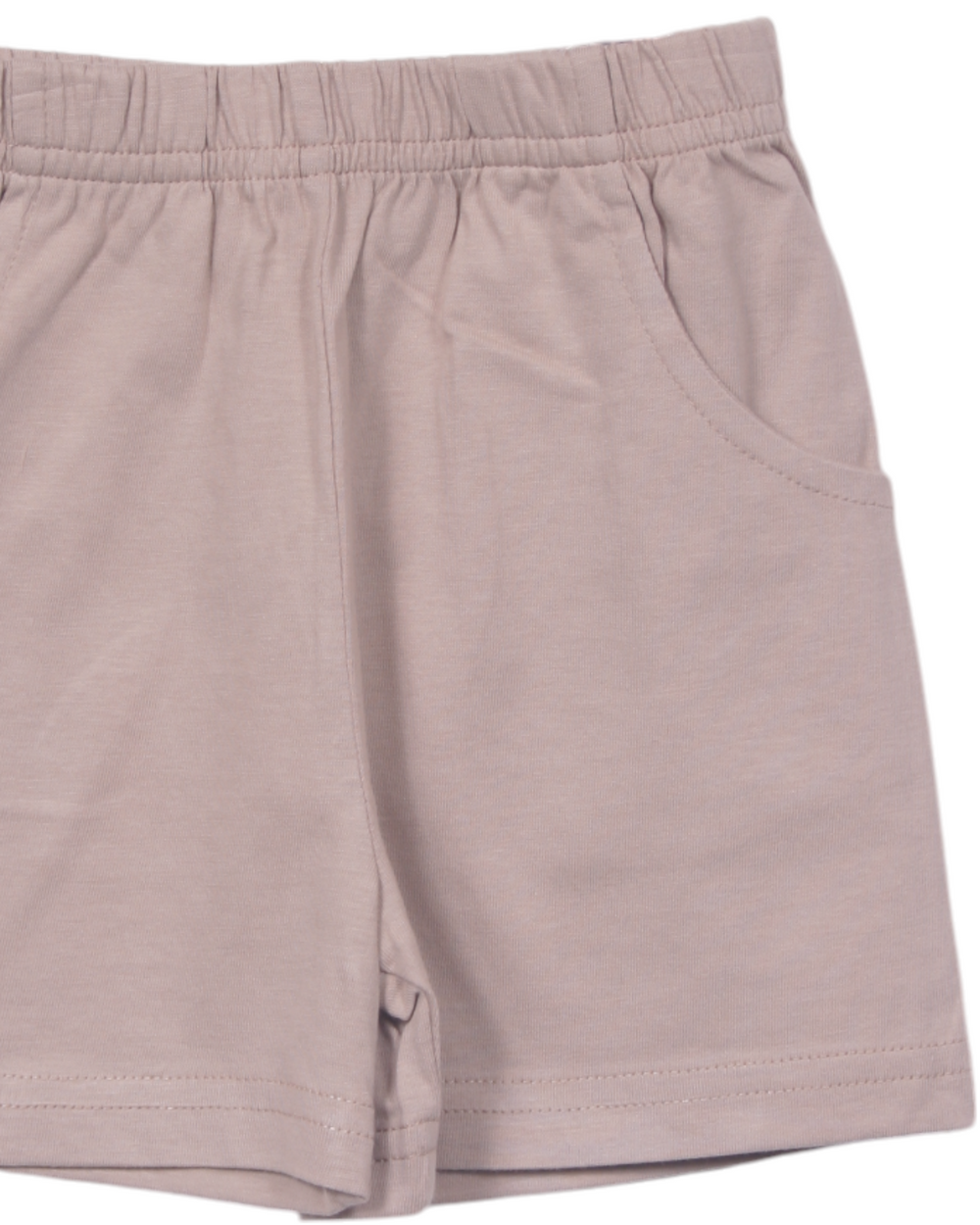 Jersey Boys Shorts with Front Pockets- Sand, That Store, close up
