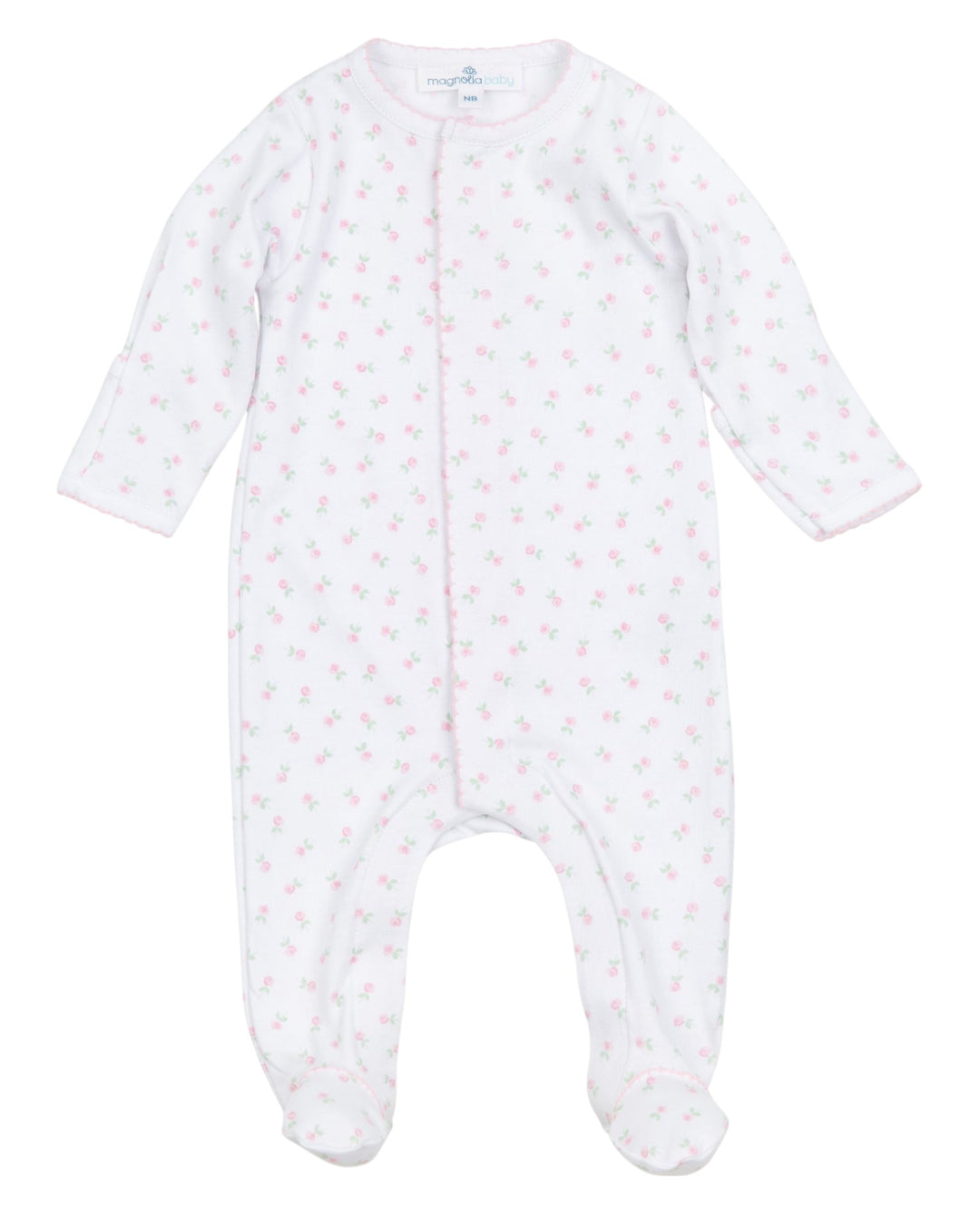 Juliette's Classics Pink Printed Footie, That Store, front