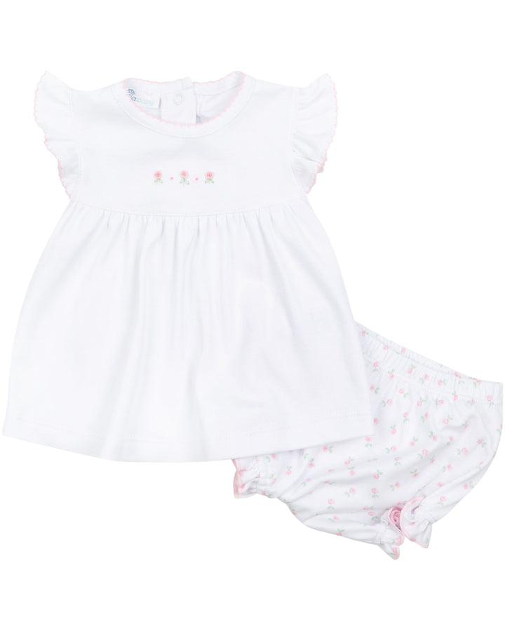 Juliette's Classics Pink Ruffle Diaper Cover Set, That Store, front