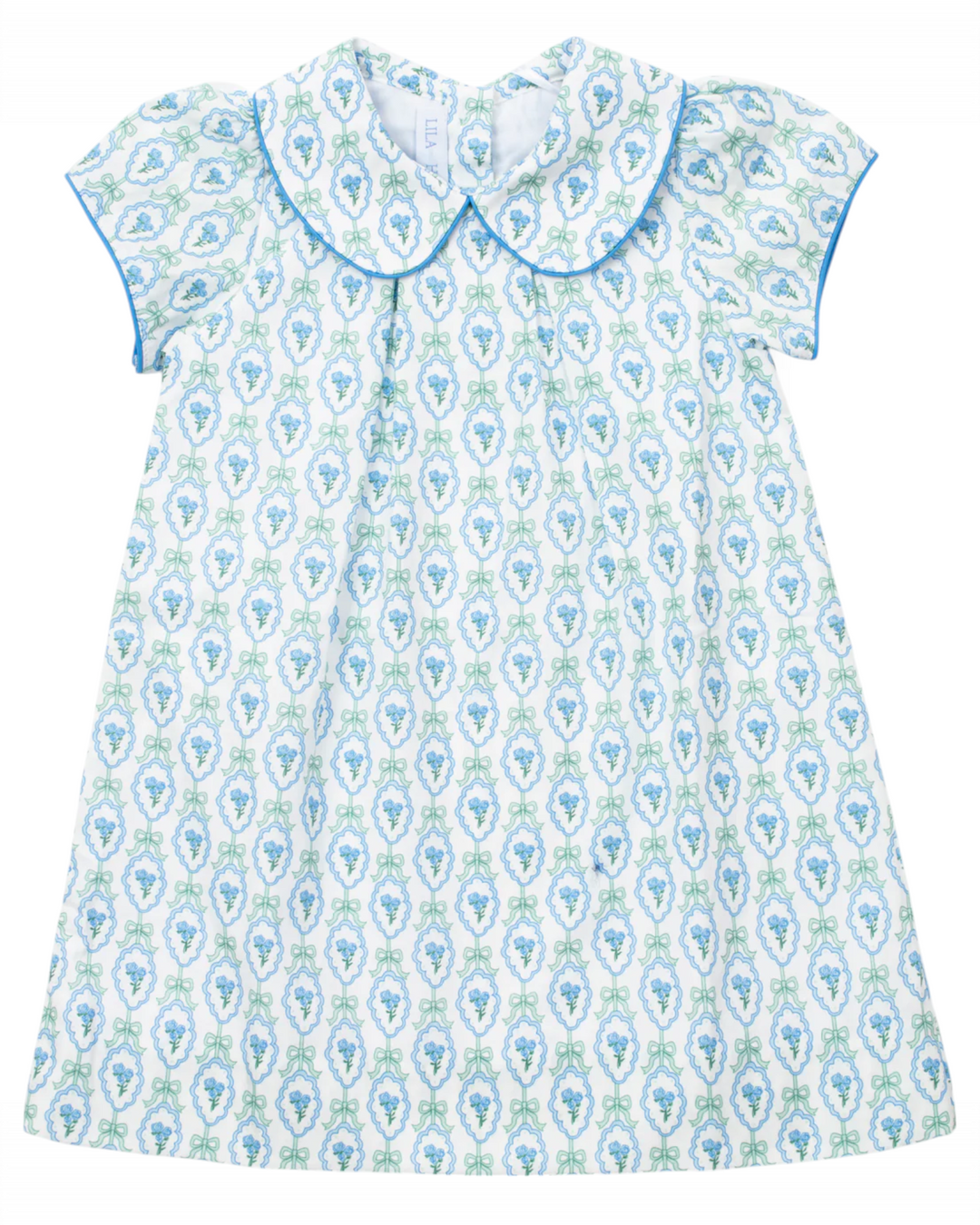 Kate Girls' Woven Dress - Hampton Blooms, That Store, front