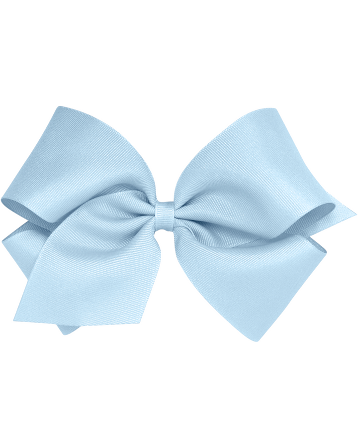 King Classic Grosgrain Alligator Clip Hair Bow, light blue, that Store