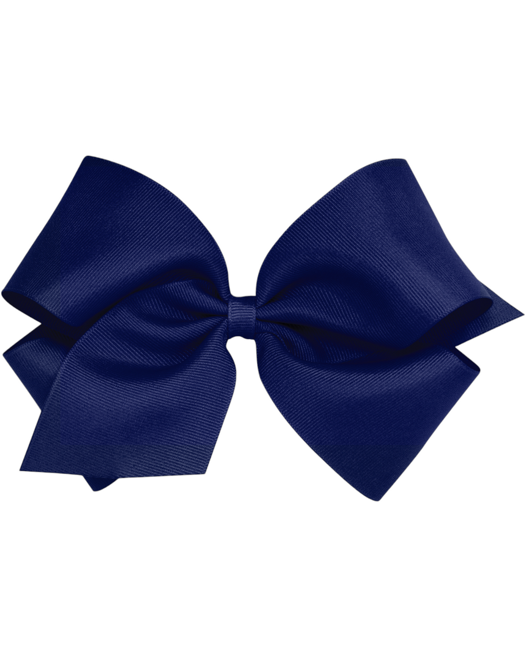 King Classic Grosgrain Alligator Clip Hair Bow, light navy, That Store