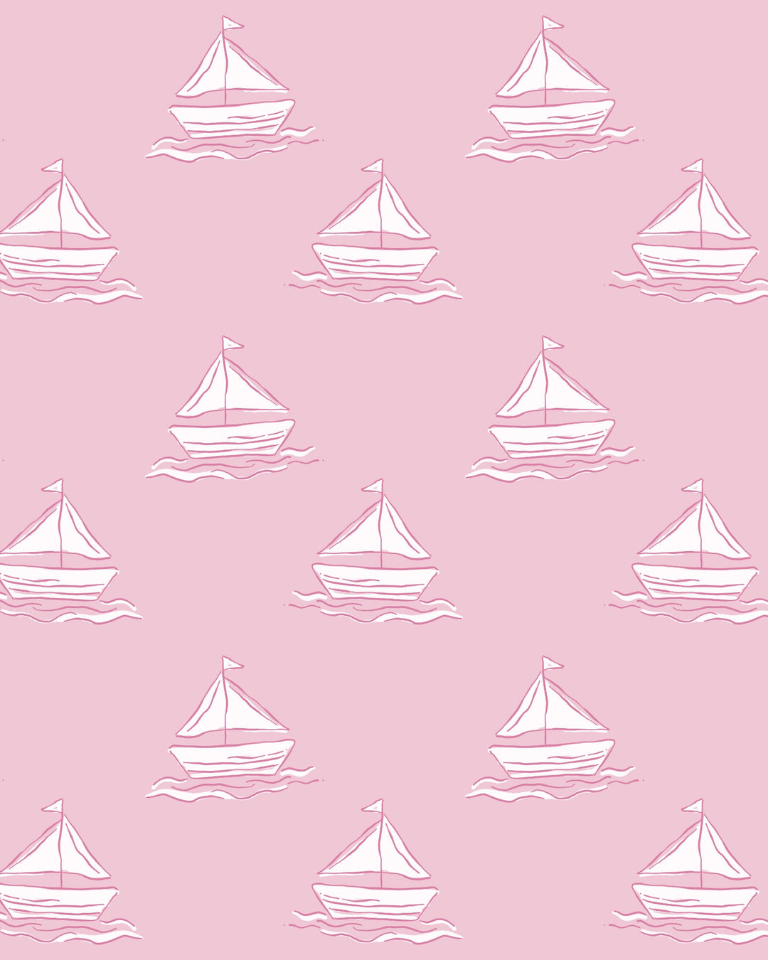 Lainey Set Sail Sailboat Skirted Girls One Piece Swimsuit, That Store, fabric