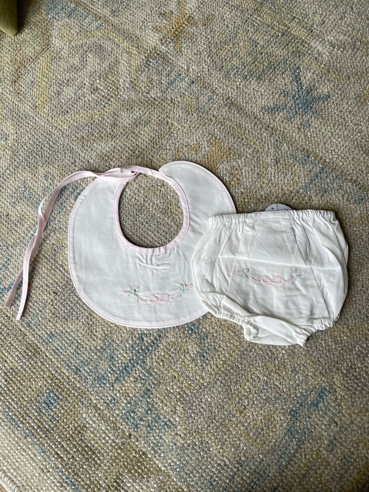 Landon White Girls Diaper Cover: Bow, That Store, both